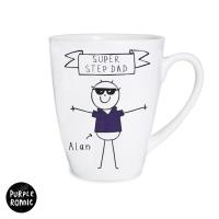 Personalised Purple Ronnie Cool Dude Latte Mug Extra Image 1 Preview